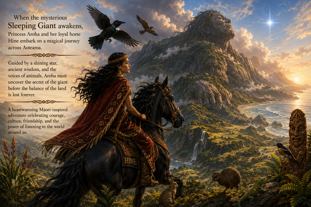 Princess Aroha and the Sleeping Giant