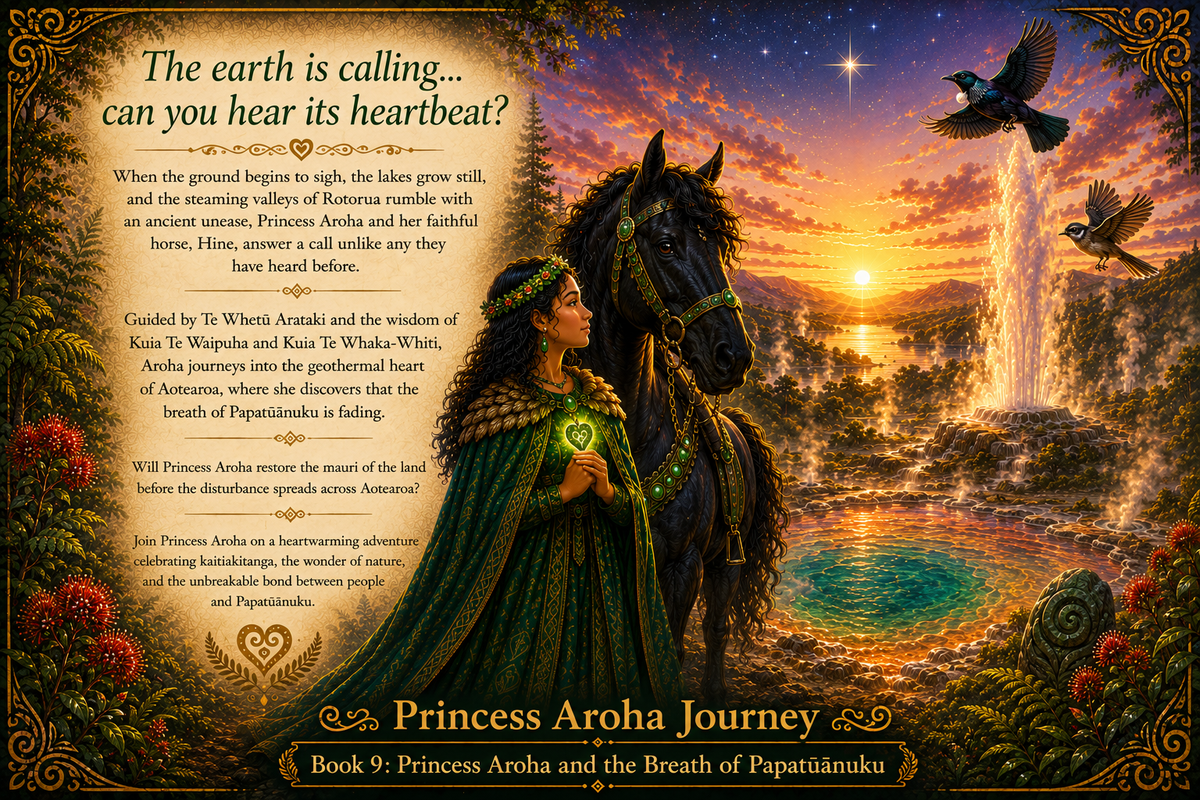 Princess Aroha and the Breath of Papatūānuku